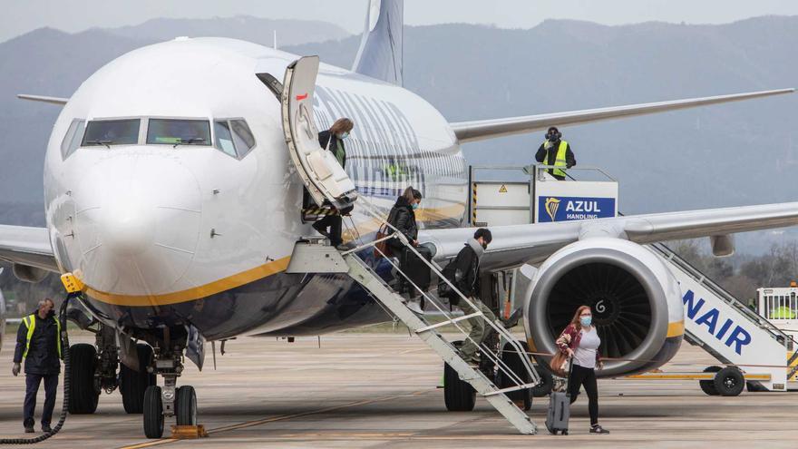 L’aeroport de Girona rep al febrer 25.597 passatgers, un 90% més que l&#039;any passat