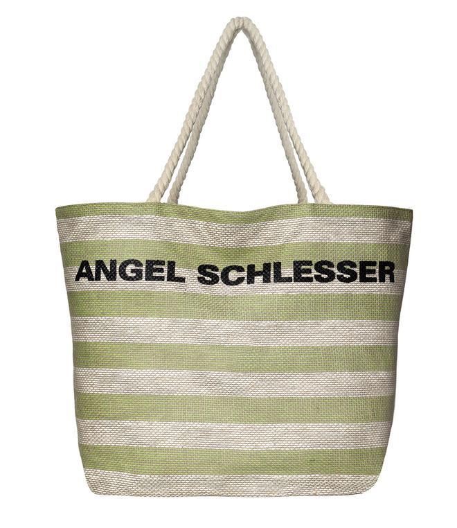 Bolso de rayas de Ángel Schlesser de regalo en la revista Woman Madame Figaro número de agosto 2021