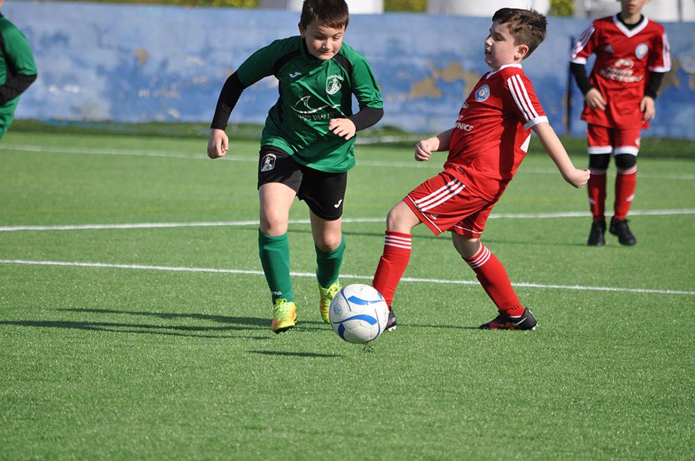 Fútbol base del fin de semana