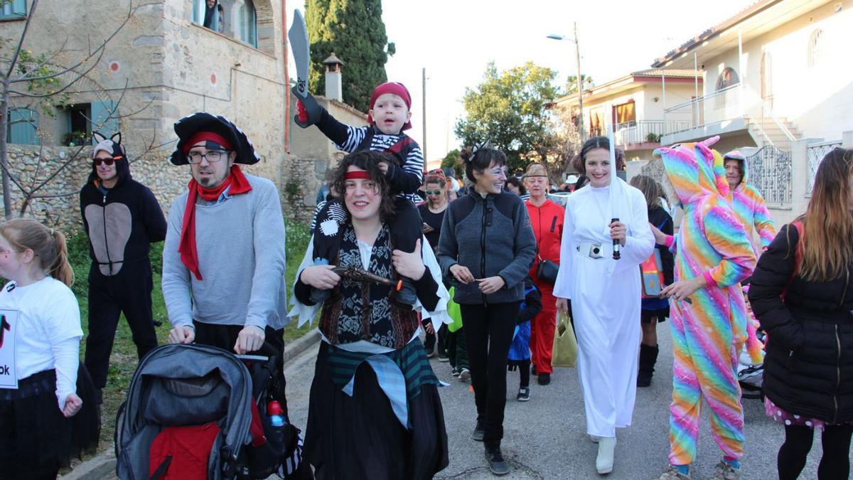 El Carnaval de Fortià és molt familiar i enguany inclou una rua més petita de l’habitual