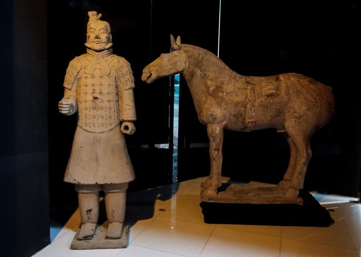 Los guerreros de Terracota, en Los Prados
