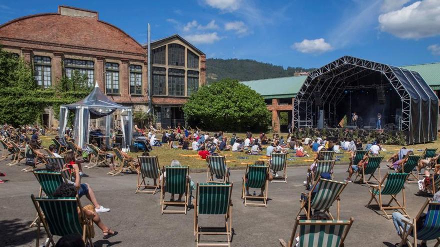 Un festival de música con medidas de seguridad en Oviedo.