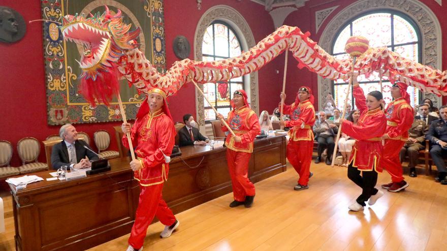 Celebración del aniversario del Instituto Confucio en el Paraninfo de Zaragoza