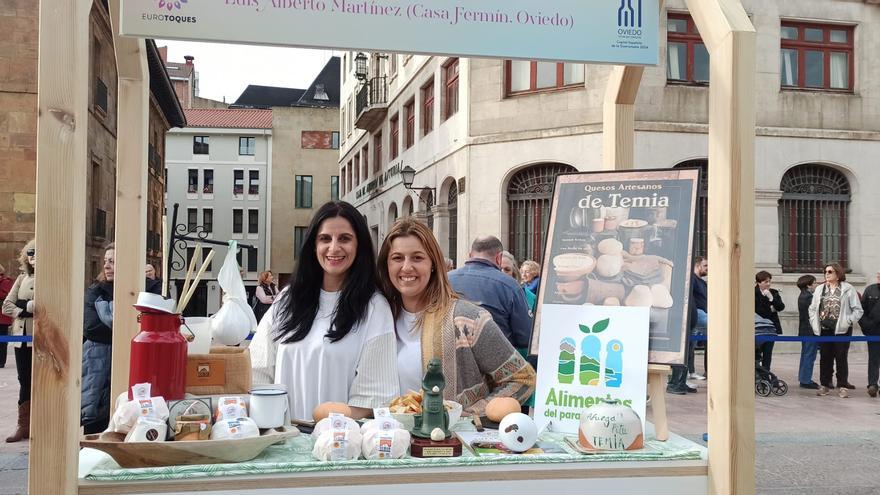 Temia, presente en el &quot;Paraíso quesero&quot; de la cita con la asociación de los chefs de Euro-Toques