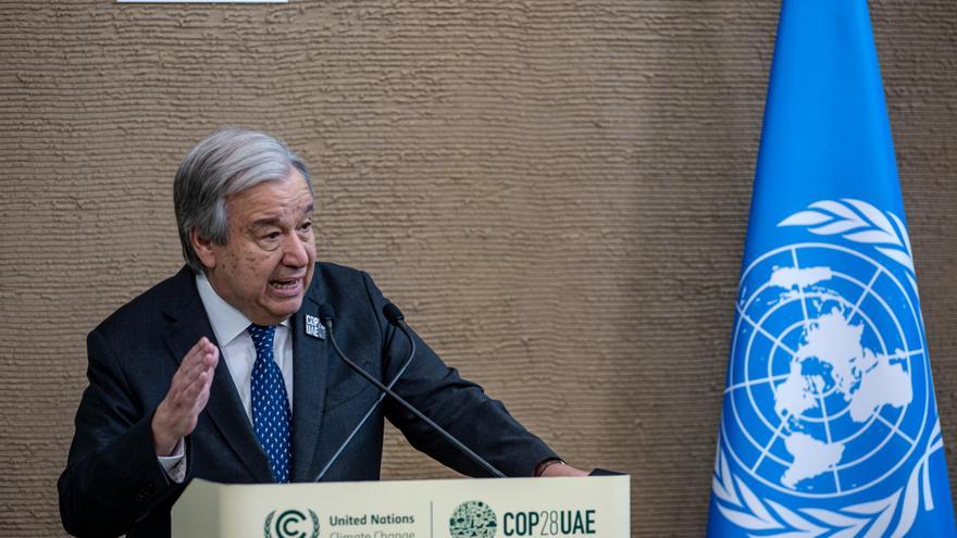 António Guterres, ante el &#039;sprint&#039; final de la cumbre de Dubái: &quot;Estamos en una carrera a contrarreloj&quot;