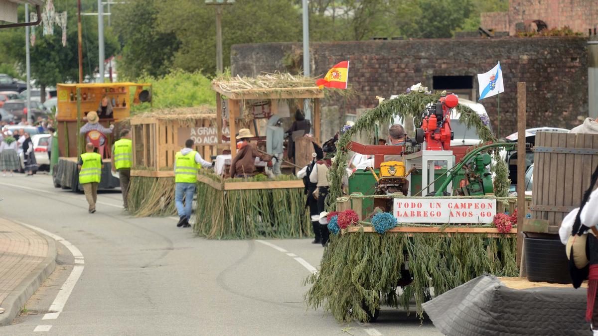 Un momento del desfile.