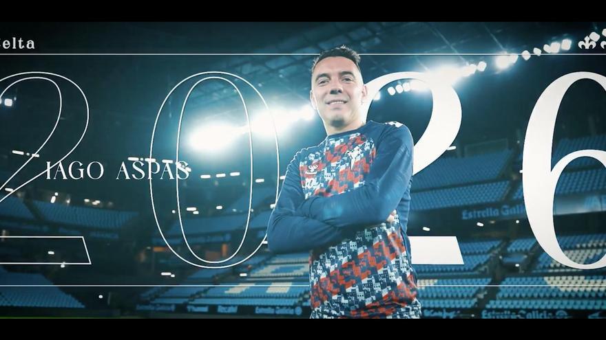 Iago Aspas renueva con el Celta hasta el 2026