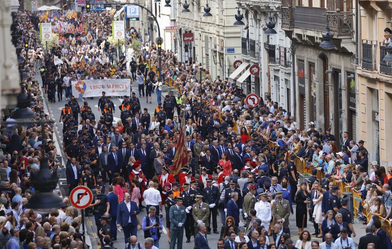 Procesión cívica del 9 d'Octubre en València