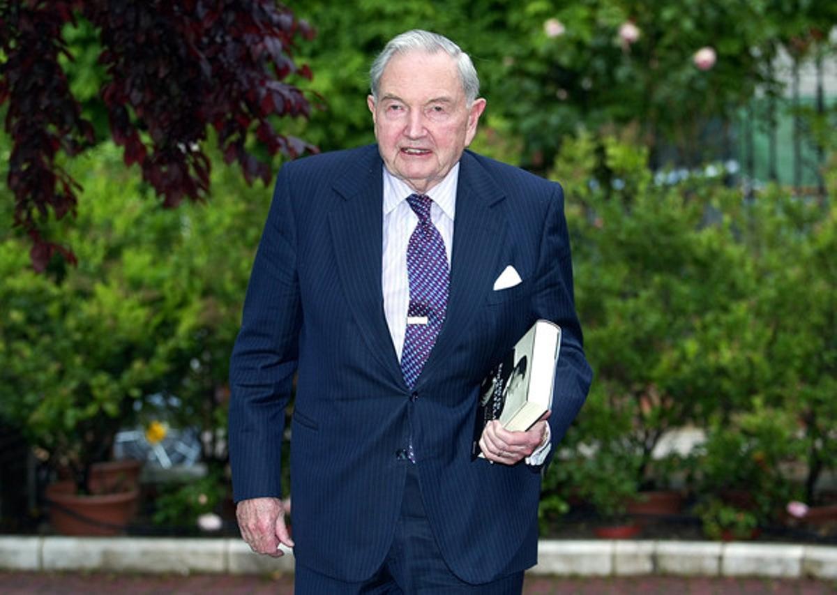 David Rockefeller, reconegut banquer, ha donat part de la seva fortuna.