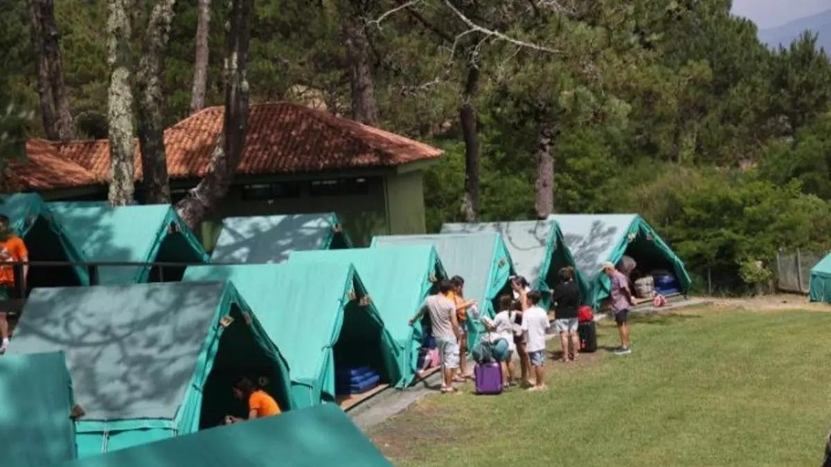 El campamento de A Lanzada, al que en 2027 se destinarán 470.000 euros.