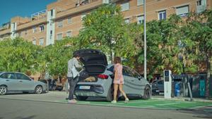 Puntos de recarga de vehículo eléctrico de Iberdrola.