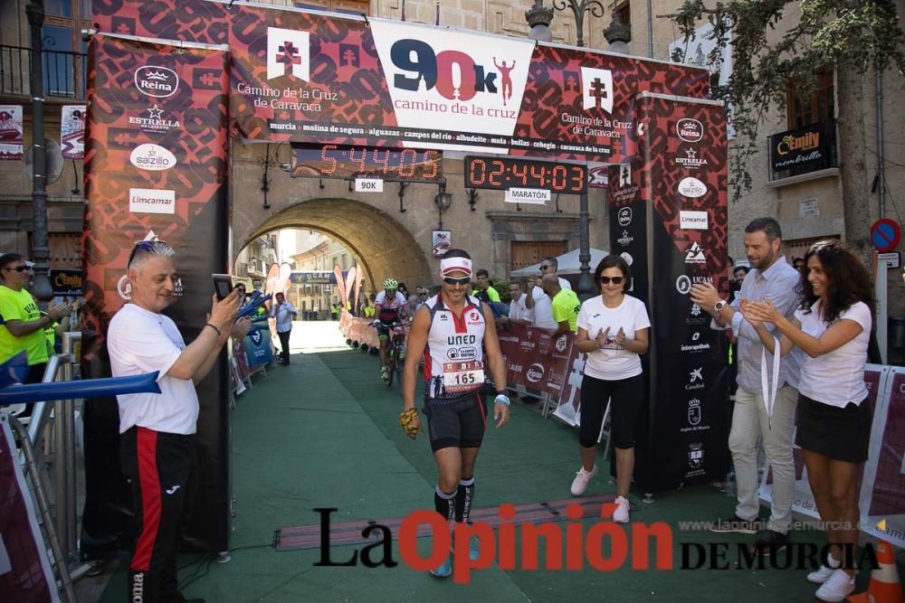 90 K camino de la Cruz (Llegada a Caravaca)