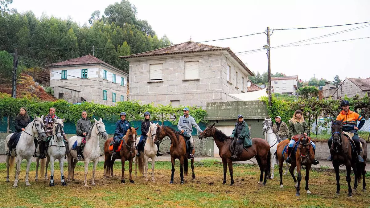 Al galope por los montes de Vigo