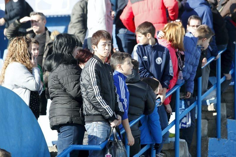 Partido de entrenamiento del Real Zaragoza en La Romareda