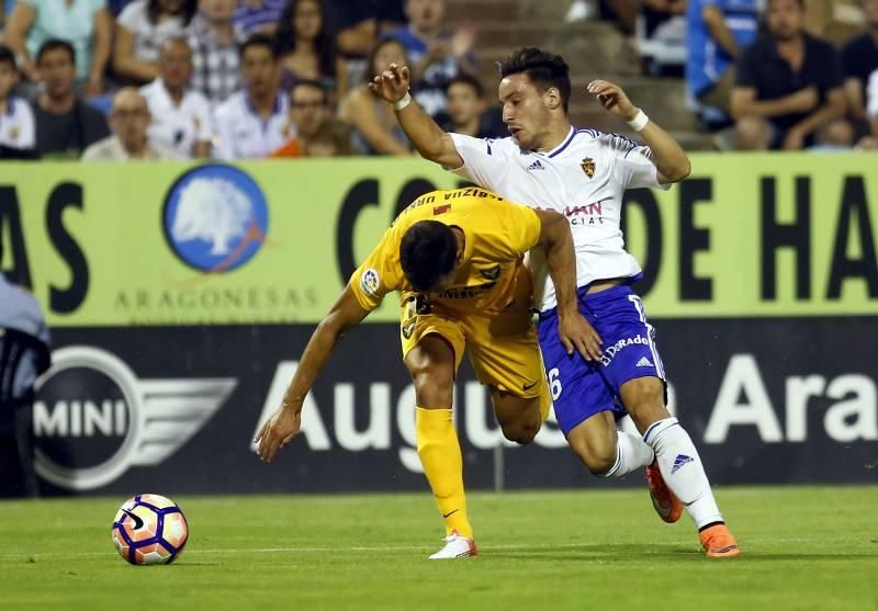 Primer partido de liga del Real Zaragoza