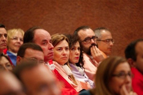 Saskia Sassen recibe el doctorado Honoris Causa de la Universidad de Murcia