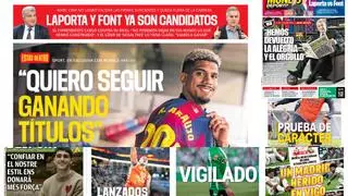 Estas son las portadas de la prensa deportiva