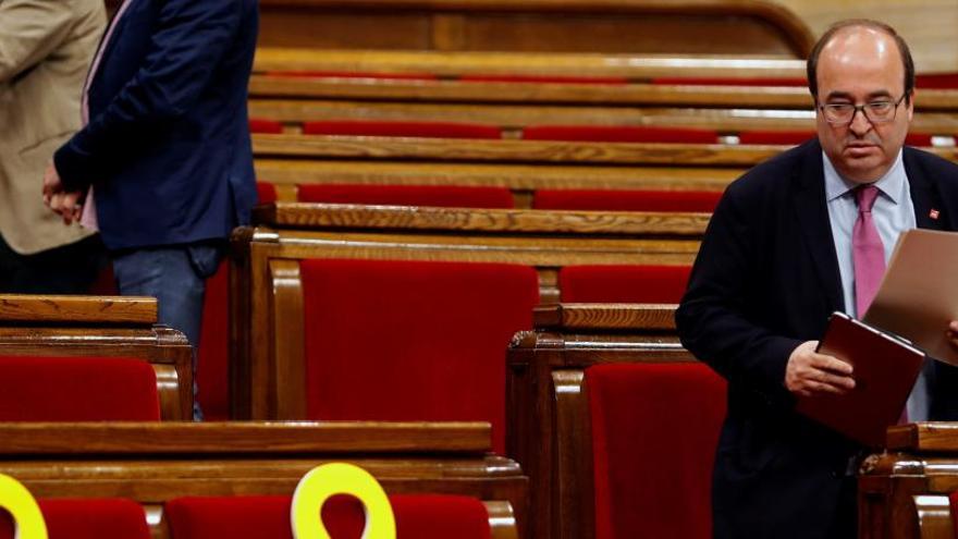 L&#039;independentisme tomba l&#039;operació per situar Iceta al capdavant del Senat