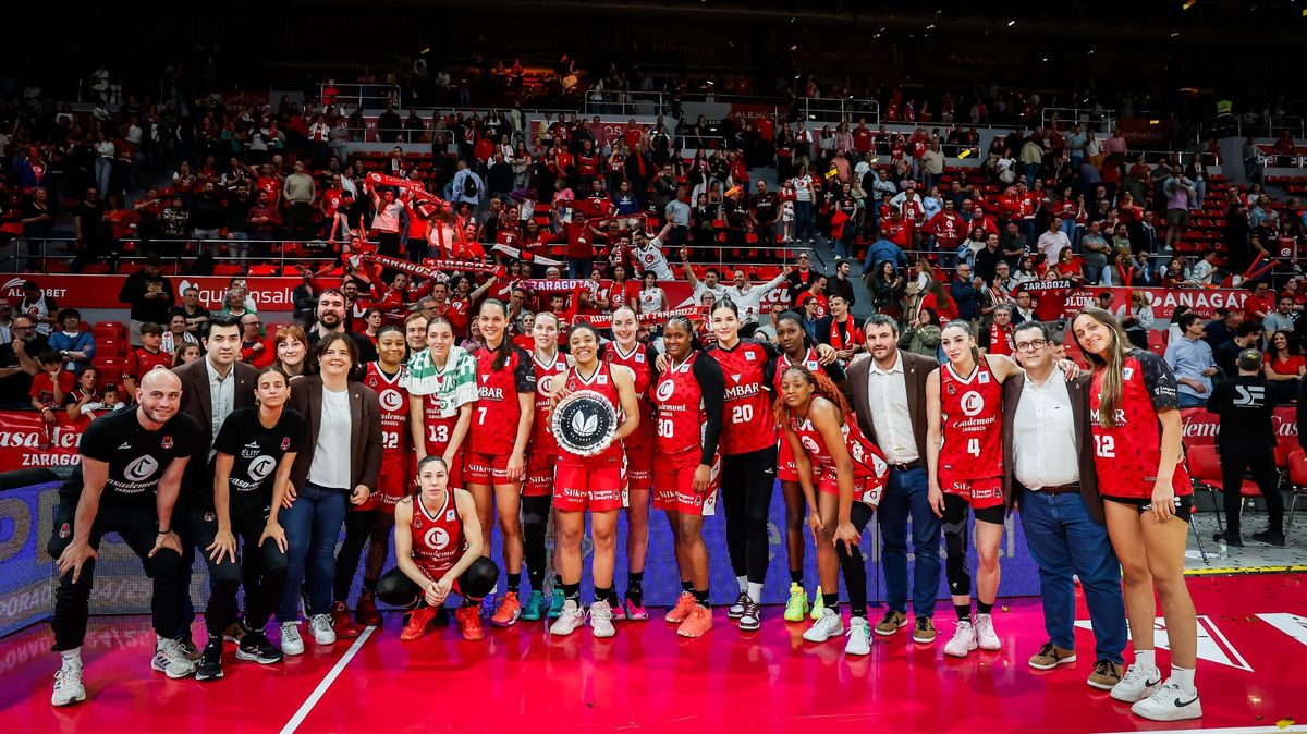 El Casademont Femenino logró el subcampeonato liguero y disputará la Euroliga, cuya Final Six volverá a disputarse en Zaragoza.