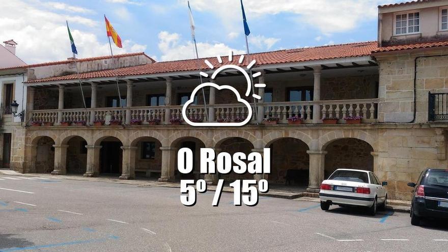 El tiempo en O Rosal: previsión meteorológica para hoy, jueves 27 de noviembre