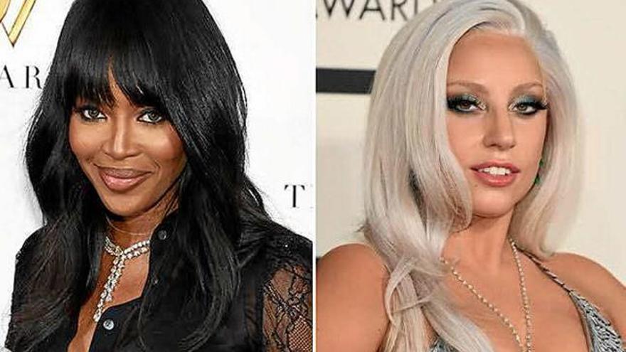 Naomi Campbell i Lady Gaga