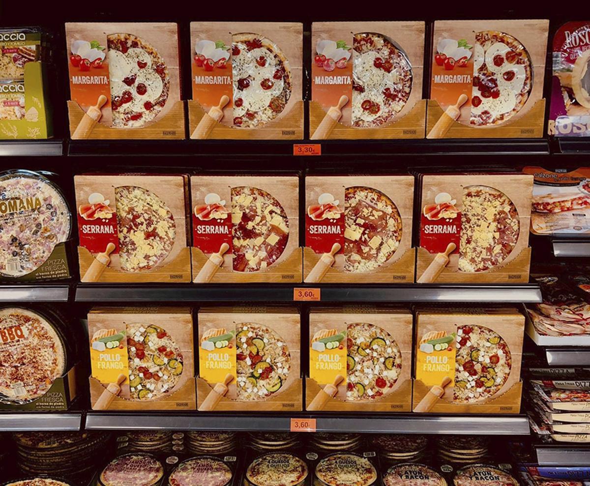 Las nuevas pizzas Hacendado de Mercadona.