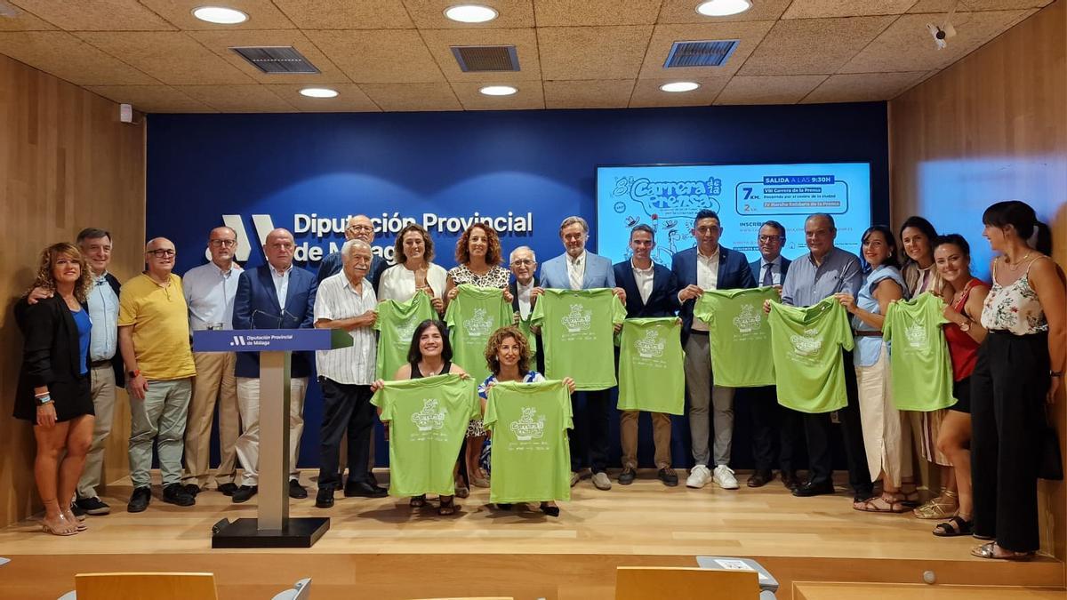 Presentación de la Carrera de la Prensa de Málaga 2025.
