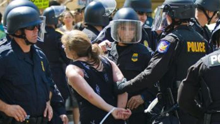 Arrestos en la marcha de phoenix