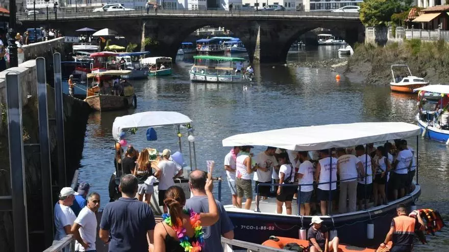 Betanzos celebra una nueva jira de Os Caneiros