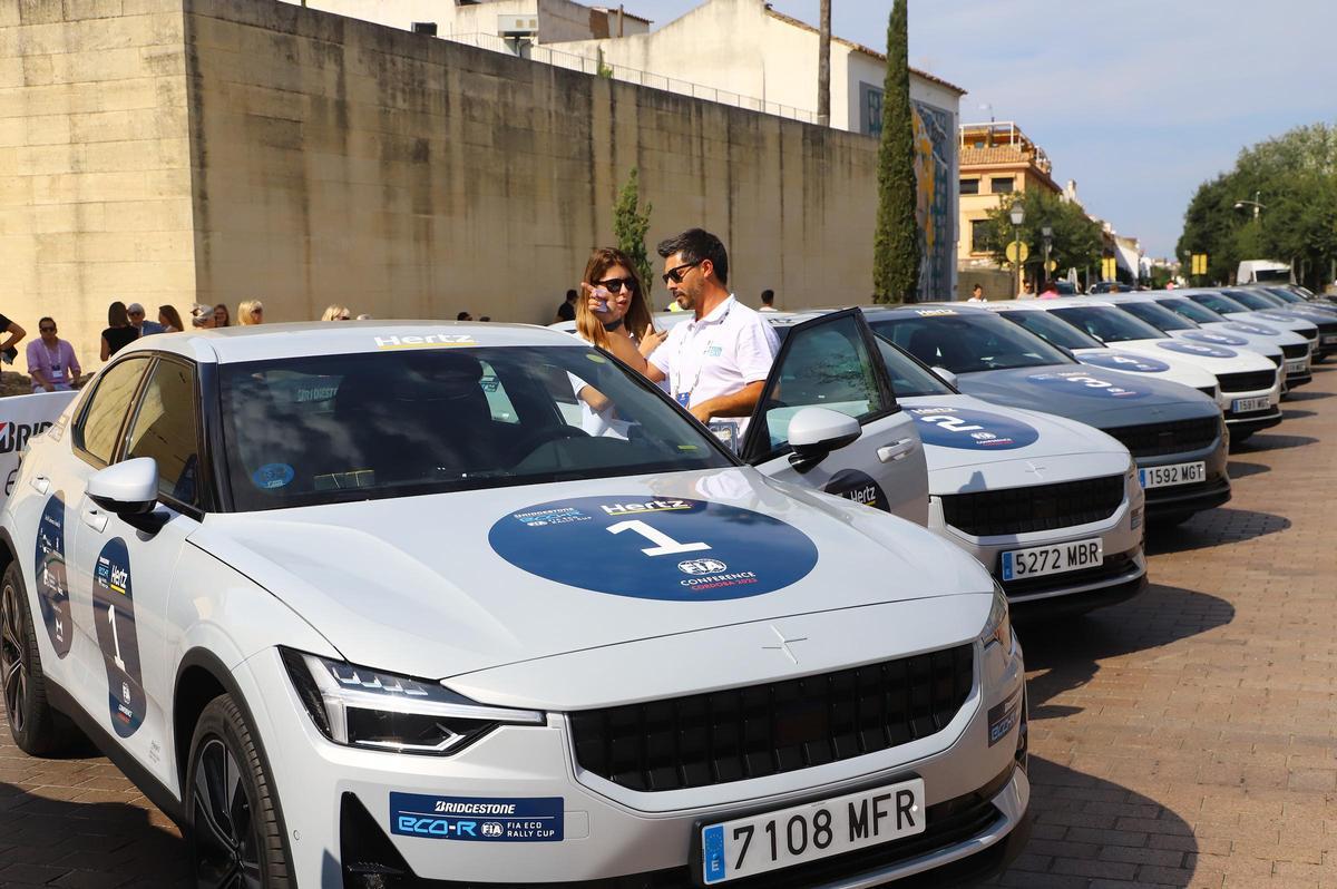 La Salida del EcoRali, una prueba con coches eléctricos ecológicos, en imágenes La Salida del EcoRali, una prueba con coches eléctricos ecológicos, en imágenes