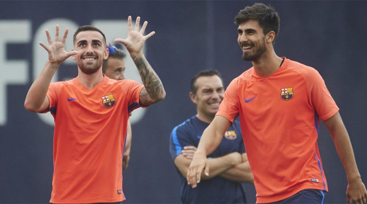 Treble fight could open doors for Paco Alcacer and Andre Gomes