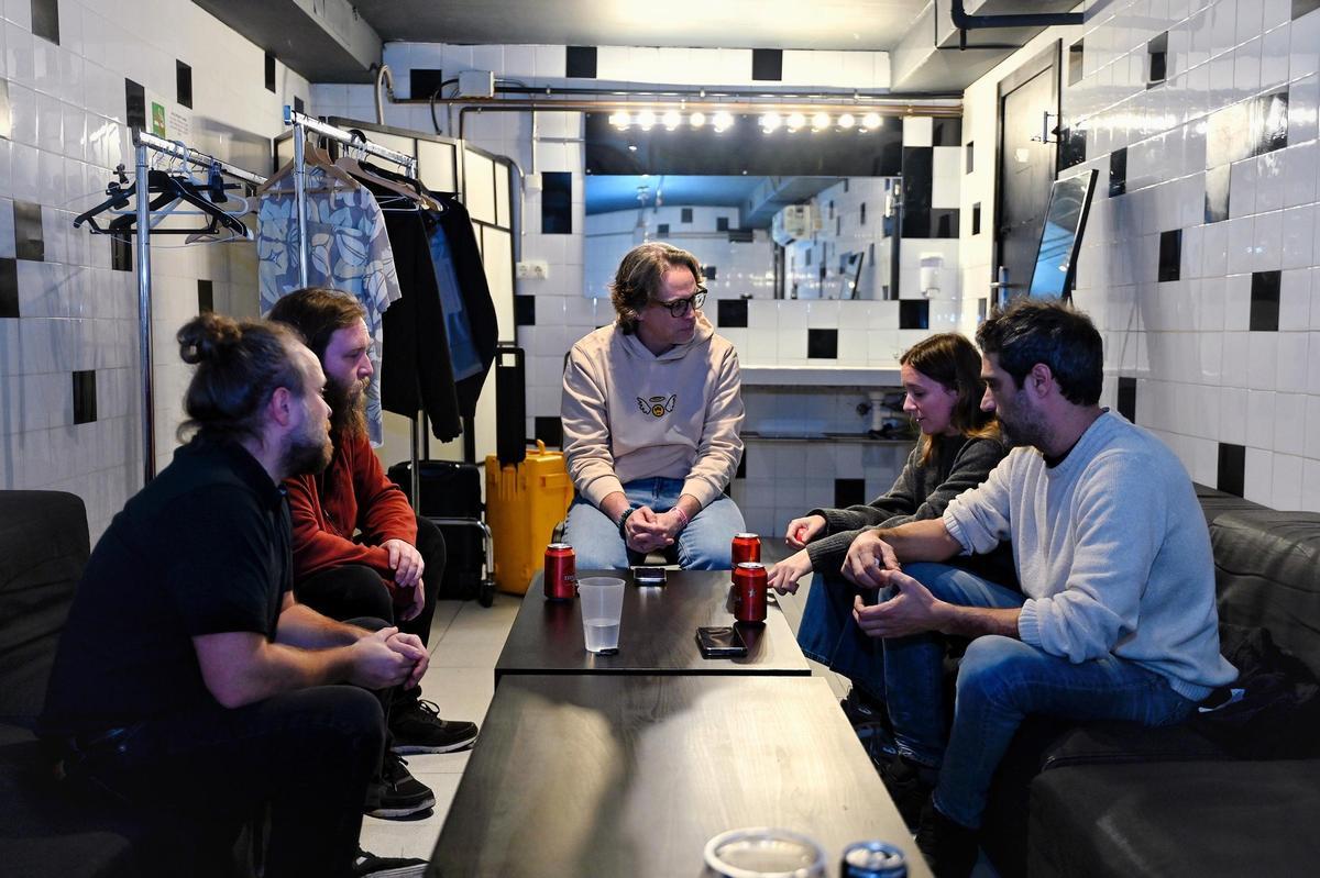 Ignasi Sagnier, junto a Morgan