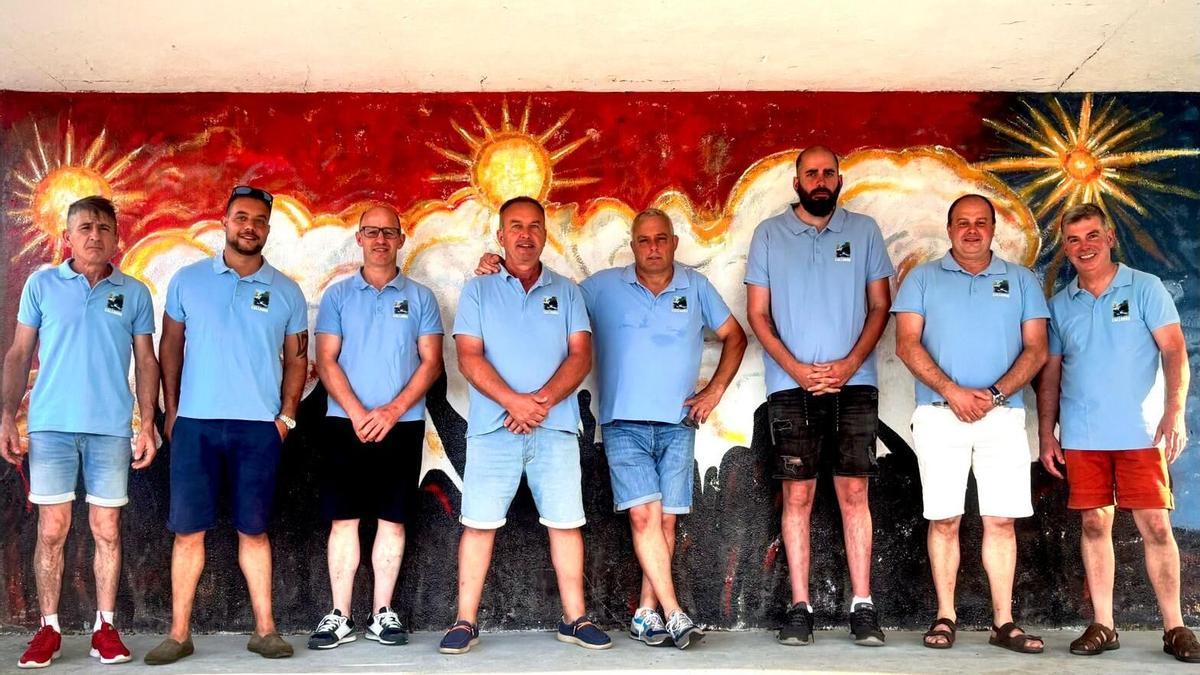 Foto de equipo de la a comisión organizadora de las fiestas de Callobre de 2026.