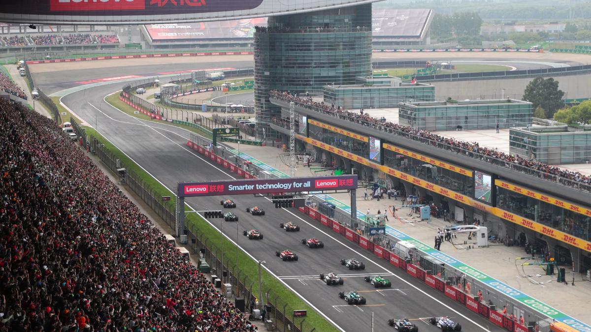 El circuito Internacional de Shanghai, escenario del GP de China de F1