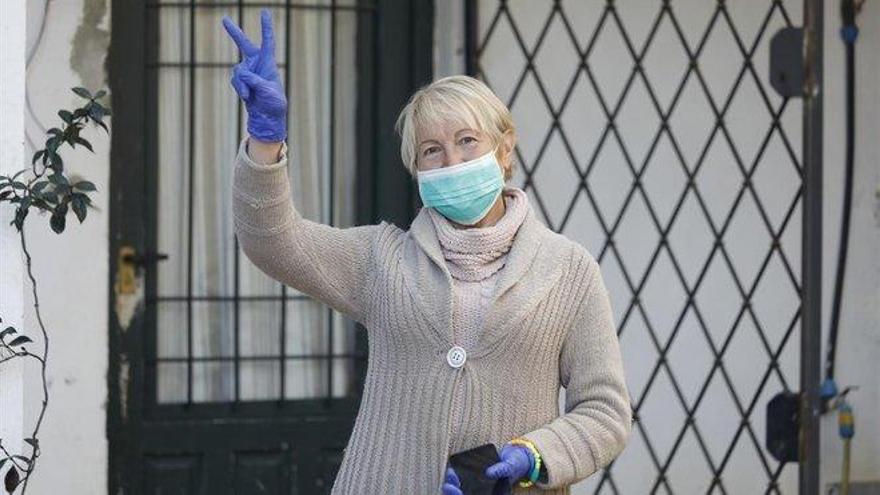 Vicky Huerta, a casa del seu fill un cop rebuda l&#039;alta hospitalària després d&#039;haver estat ingressada per coronavirus