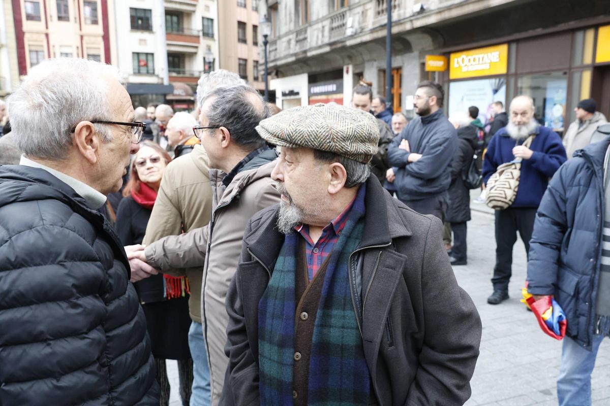 Nueva movilización en Gijón por Venezuela contra "el imperialismo de Estados Unidos" (en imágenes)