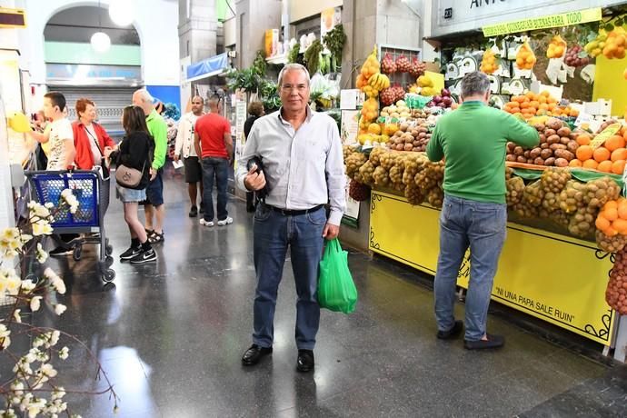 08/03/2019 LAS PALMAS DE GRAN CANARIA.Huelga de consumo en el Mercado municipal de Vegueta.   Fotografa: YAIZA SOCORRO.