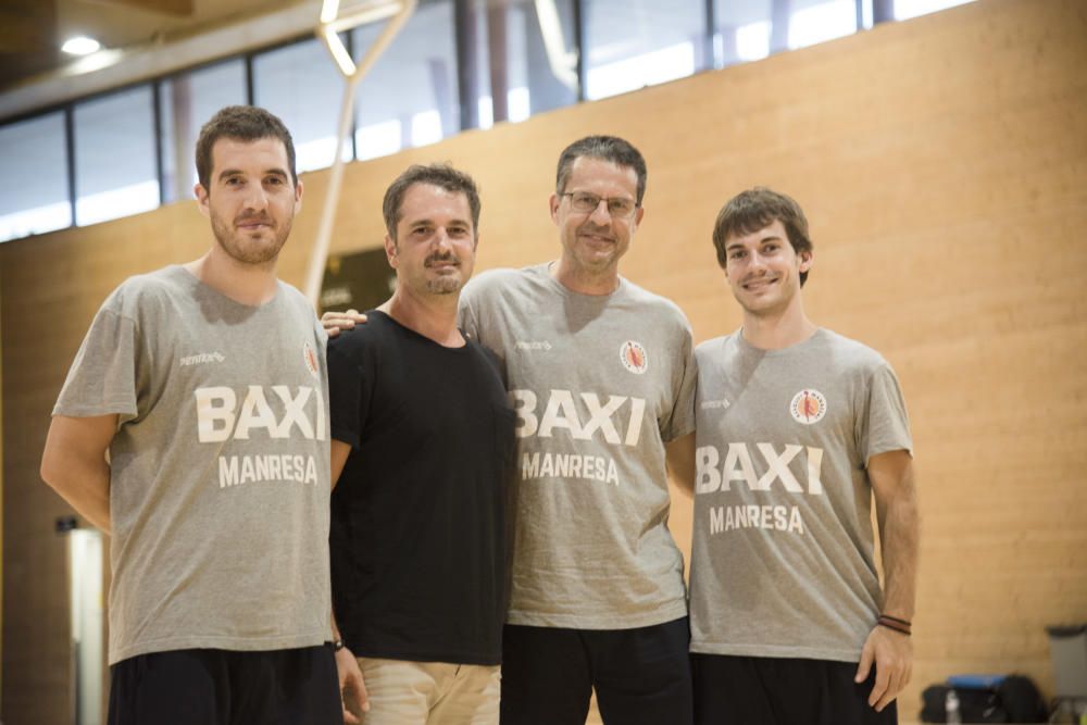 Entrenament del Baxi Manresa al Congost