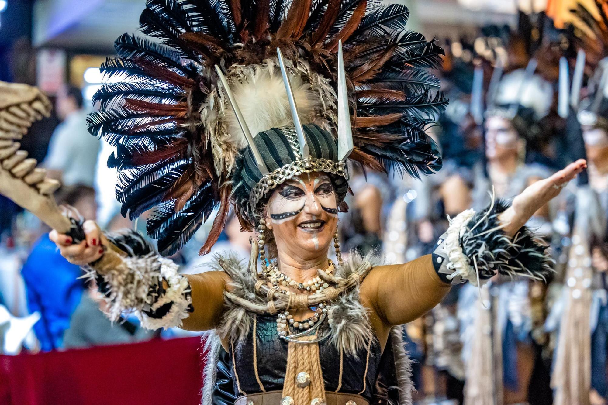 Desfile de Moros y Cristianos en Calp