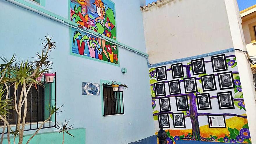 Intervenciones artísticas en las calles del casco antiguo. | A. P. F.