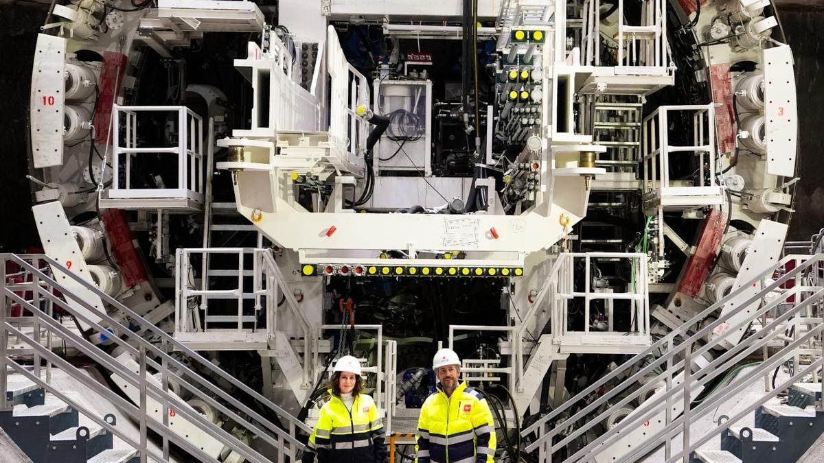 La nueva tuneladora de la L11 de metro