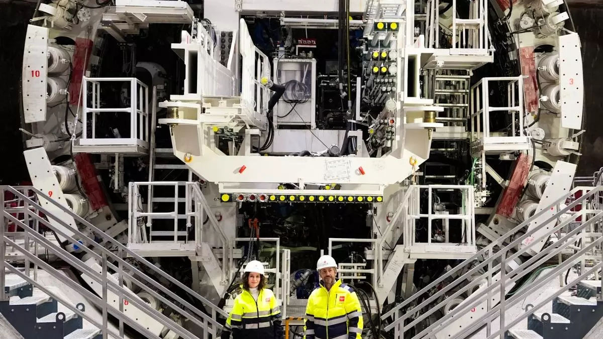 La nueva tuneladora de la L11 de metro
