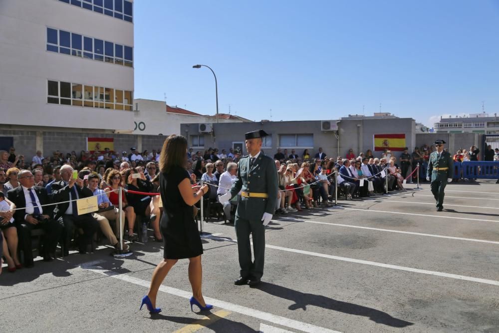 Misa y acto castrense en el cuertel de la Compañía de la Guardia Civil de Torrevieja y la Vega Baja el día de la Virgen del Pilar