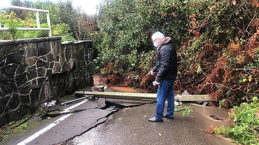 Aislados por el argayo en Somiedo: “Nos tendrán que traer las uvas en helicóptero”