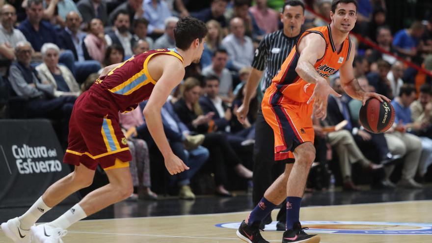 El Valencia Basket golpea primero al Gran Canaria