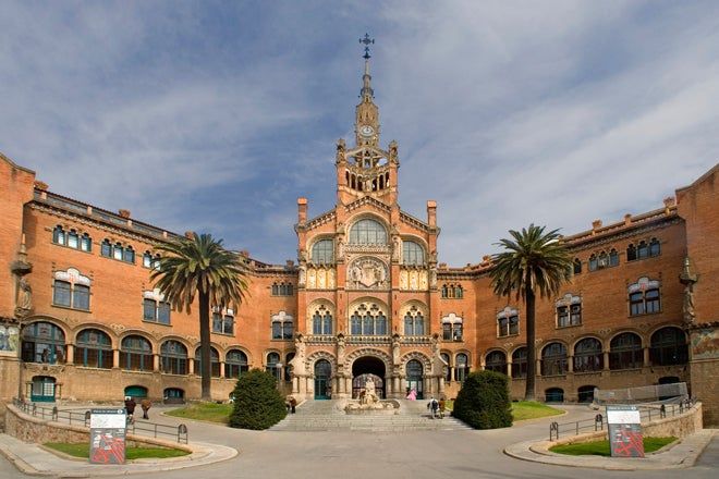 Hospital de la Santa Creu i Sant Pau, en Barcelona.