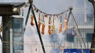 Hermanos Ferrández devuelve el ritmo al recinto de mascletaes de Castelló