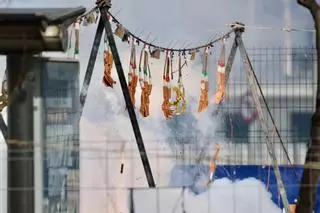 Las imágenes de la mascletà de Hermanos Ferrández en la Magdalena 2026