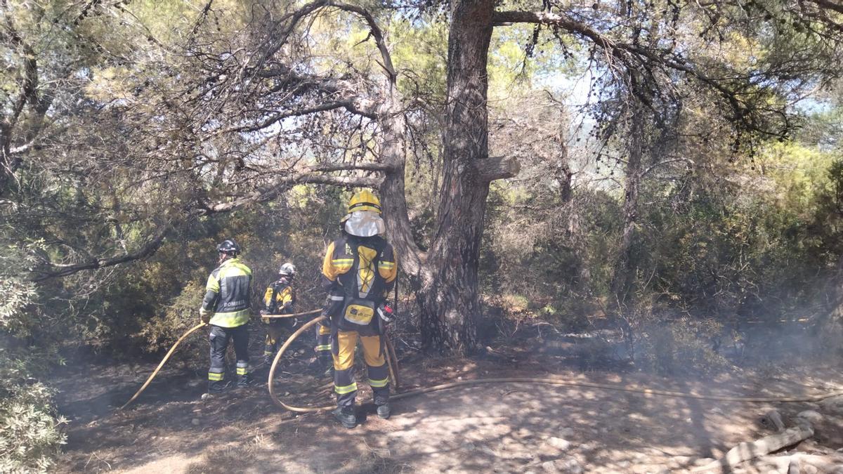 El incendio de hoy de Sant Josep