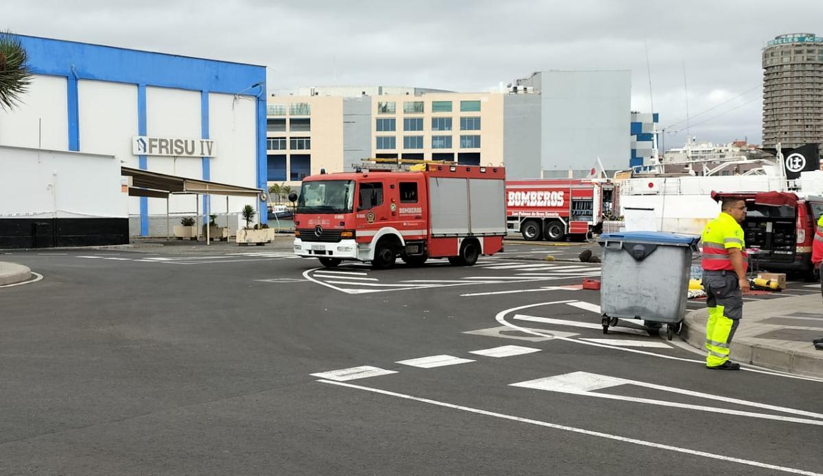 Así ha sido la cronología del incendio del Frisu IV.